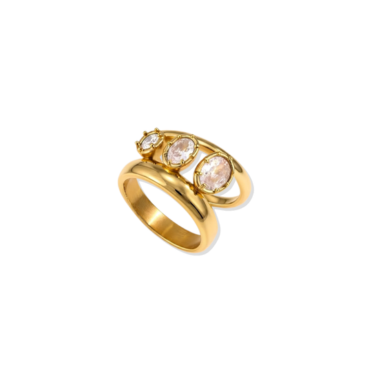 Open Work Golden Ring
