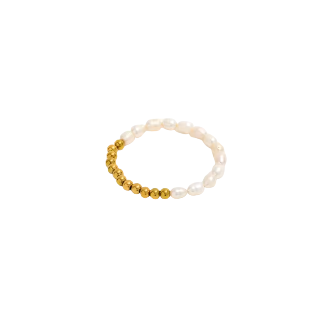 CLASSIC GOLDEN PEARL BRACELET