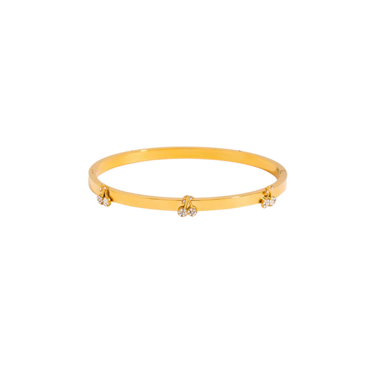 Mini Cherry Gold Bracelet