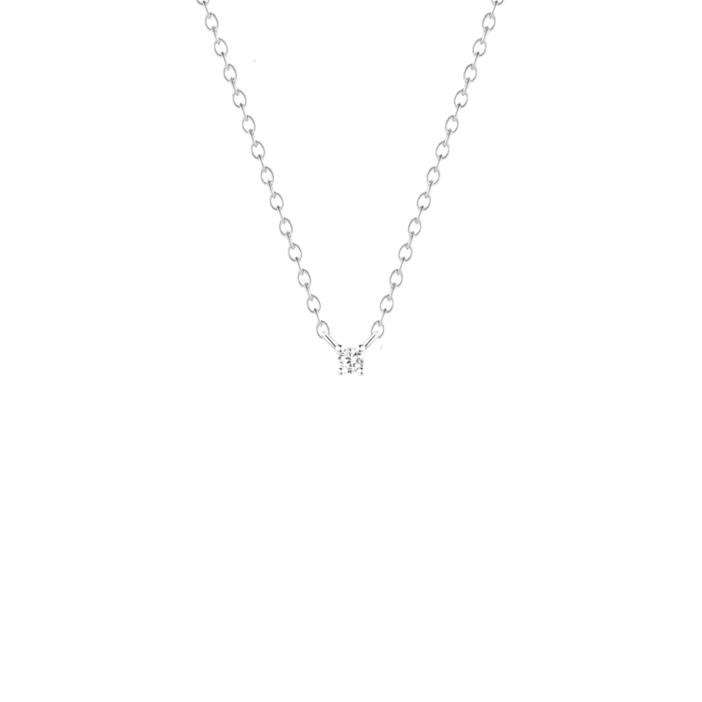 Silver Necklace Spark 2mm