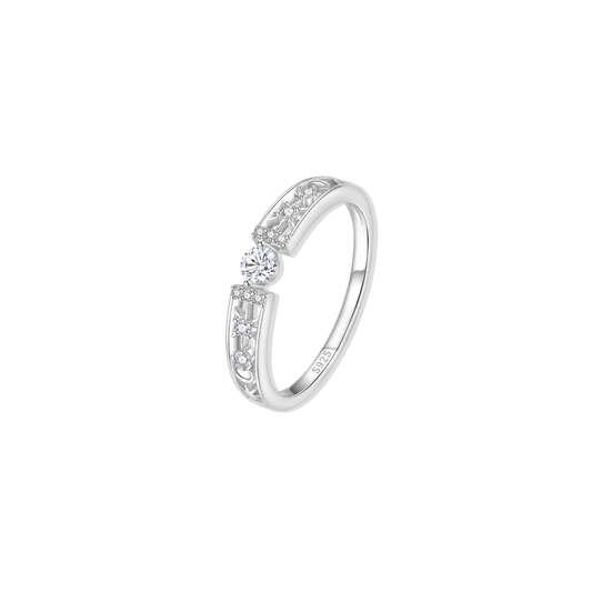 Silver Silver Eterity Ring