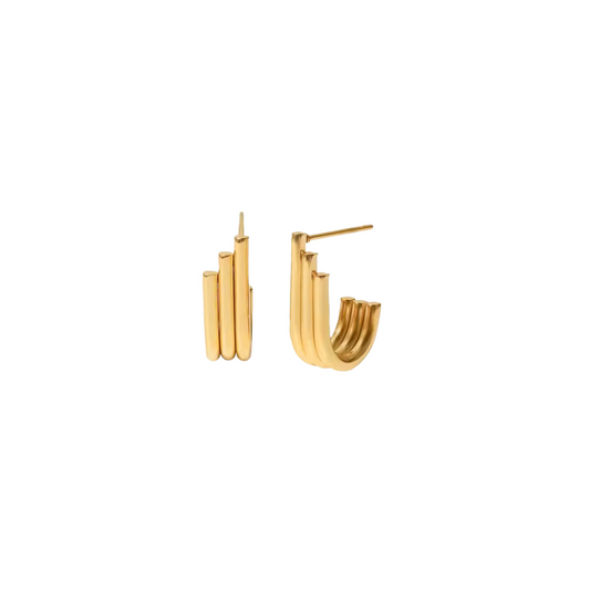 Gayta gold earrings