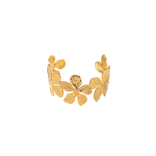 Flowers Gold Bracelet