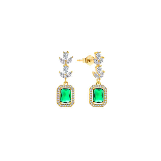 Diana golden earrings