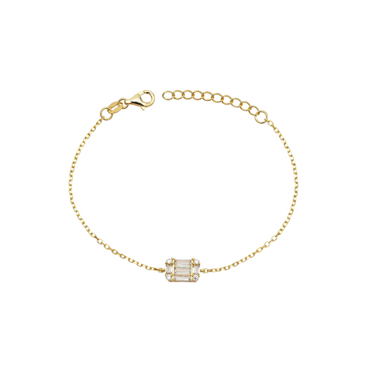 SQUARED GOLDEN BRACELET