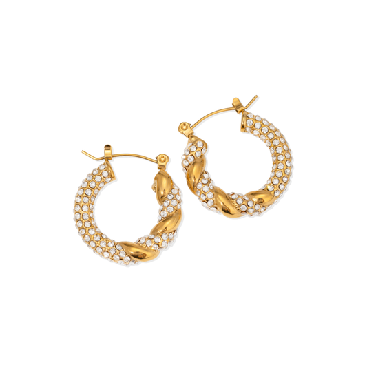 Golden hoops zir