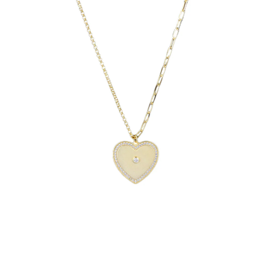 Special Gold Heart Necklace