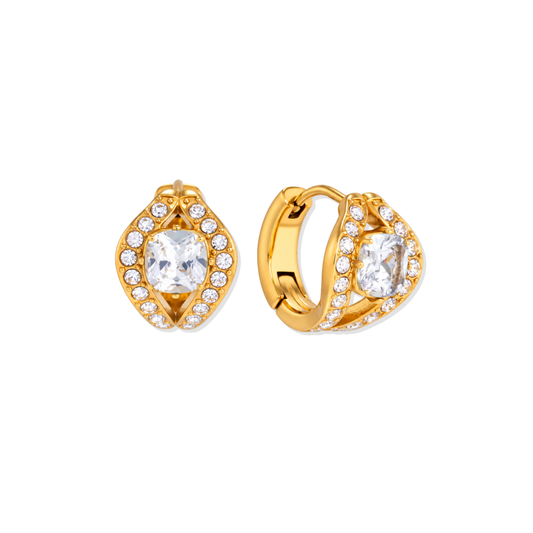 Mini Hoops Crystal Anna