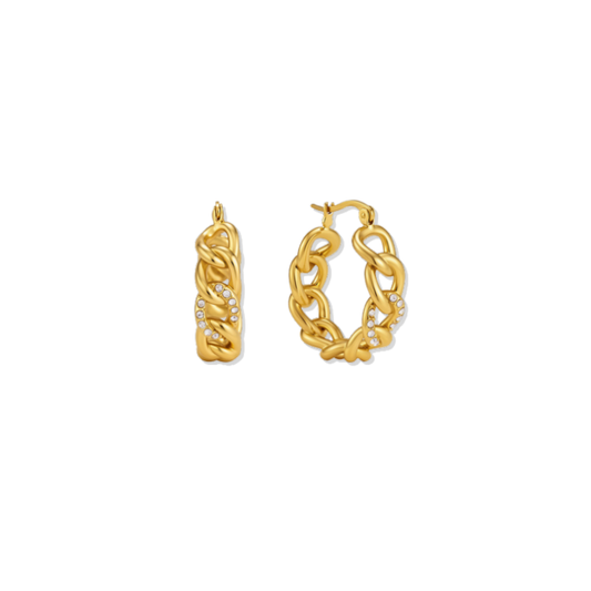 Golden Hoops Chain
