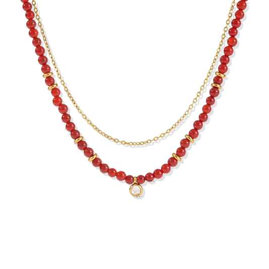 Red Necklace Sarah