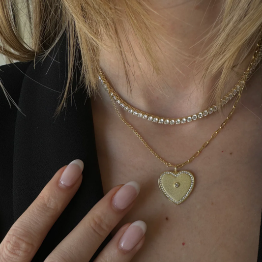 Special Gold Heart Necklace