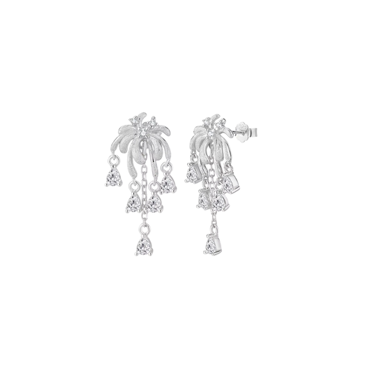 Silver Party Earrings