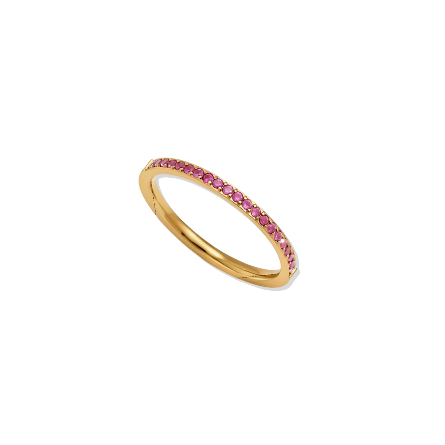 Pave Pink Ring