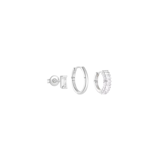 Silver Piercing Set Alice