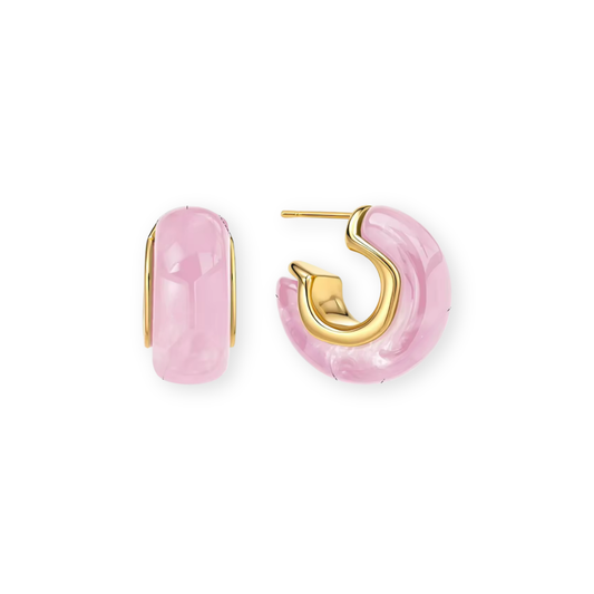 Noely Pink Hoops
