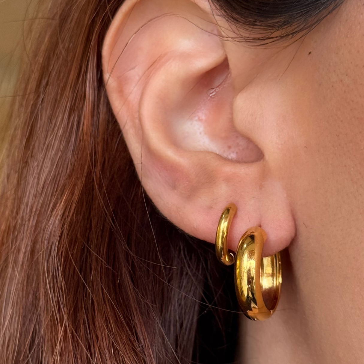 Small Simple Golden Huggies