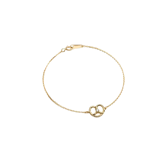 GOLDEN PRETZEL BRACELET