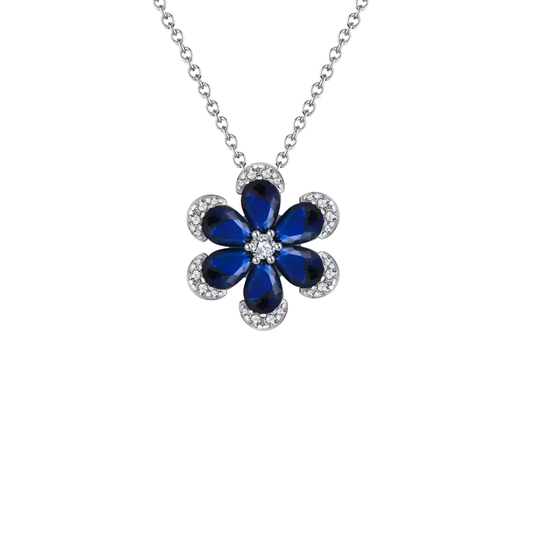 ZAFIRO FLOWER NECKLACE