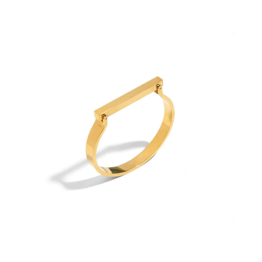 Bold Bar Gold Bracelet