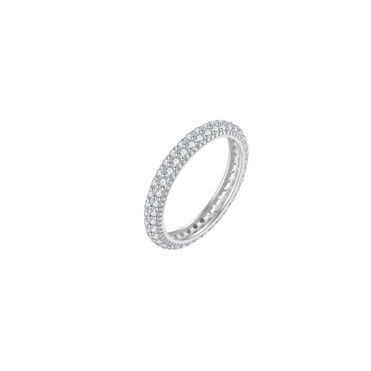 SILVER ANKARA RING