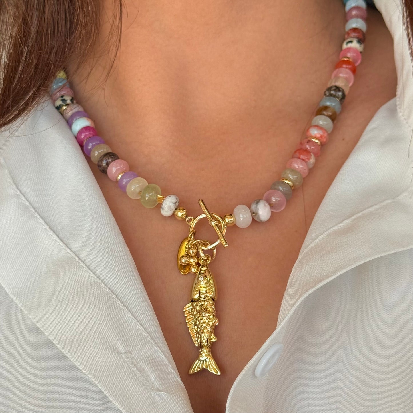 Collar mix piedras