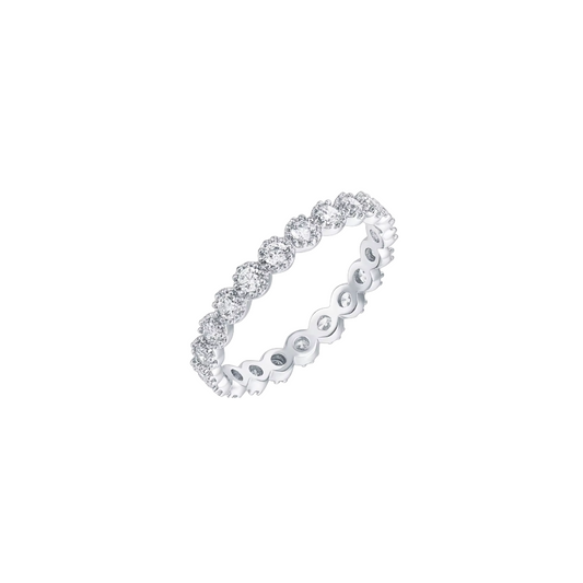 SILVER BUBBLE RING