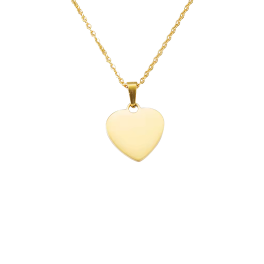 Collar Dorado Corazon