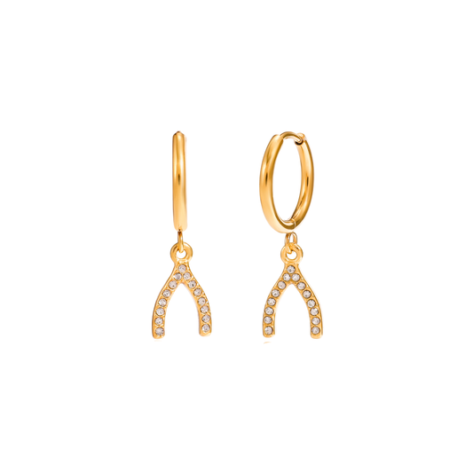 Golden Hoops Wishbone