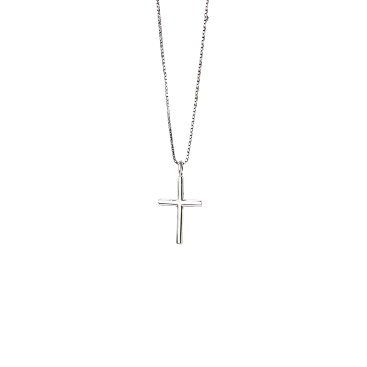 Silver Cross Necklace