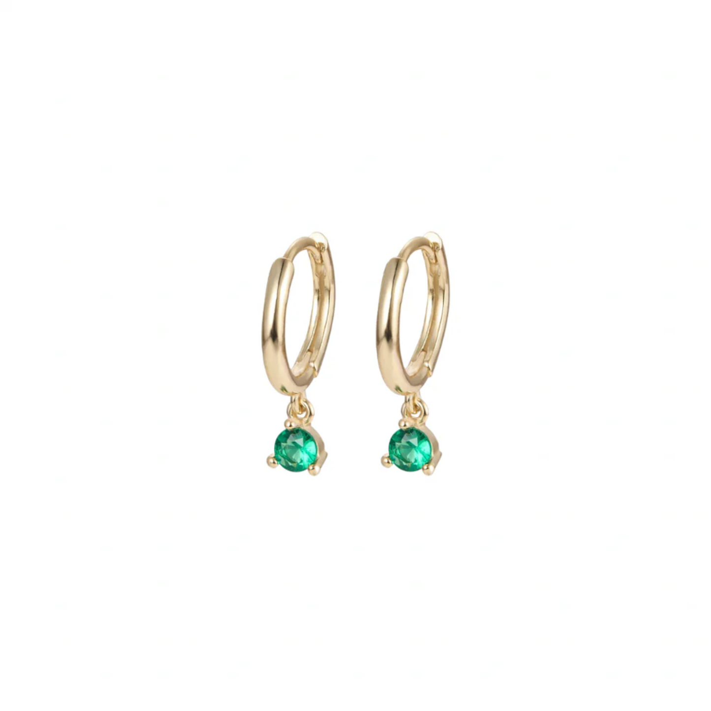 Glimmer Green Hoops