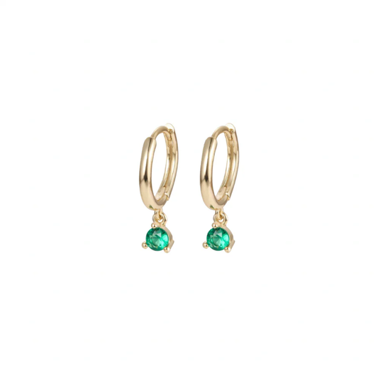 Glimmer Green Hoops