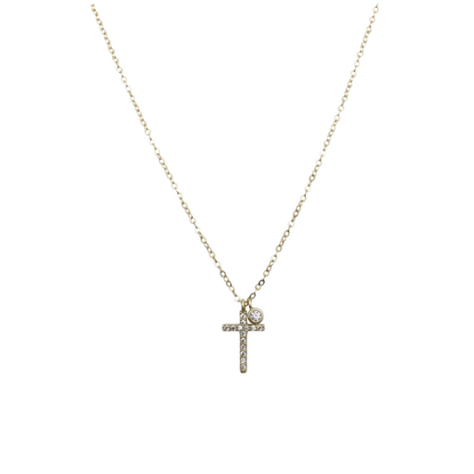 SMALL CROSS NECKLACE