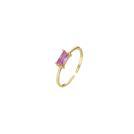 PINK STONE RING