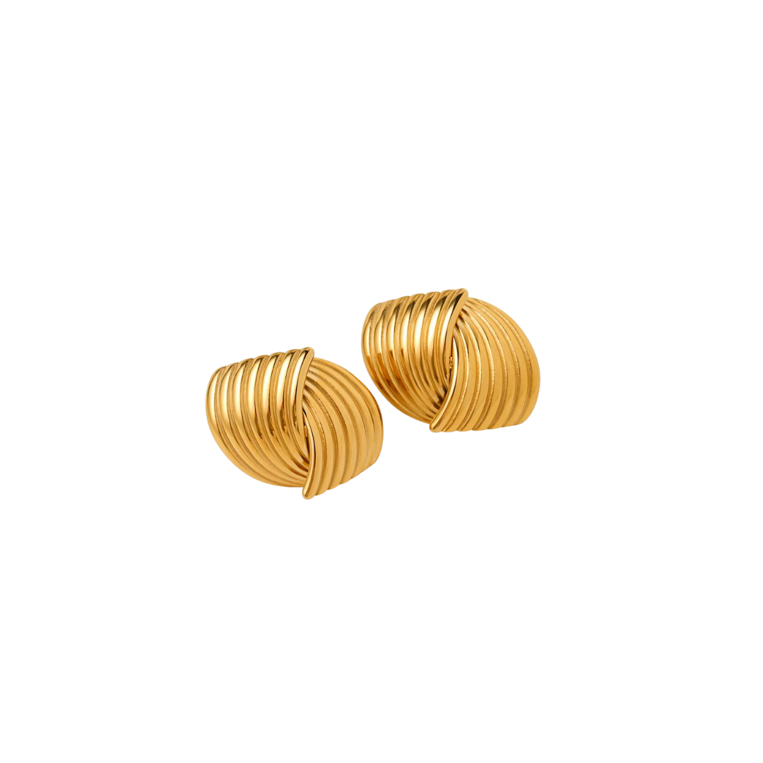 Fabi Golden Earrings