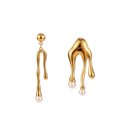 Gold Vanity Earrings