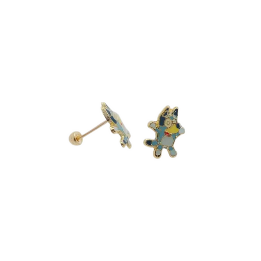 Perrito esmaltado 10k