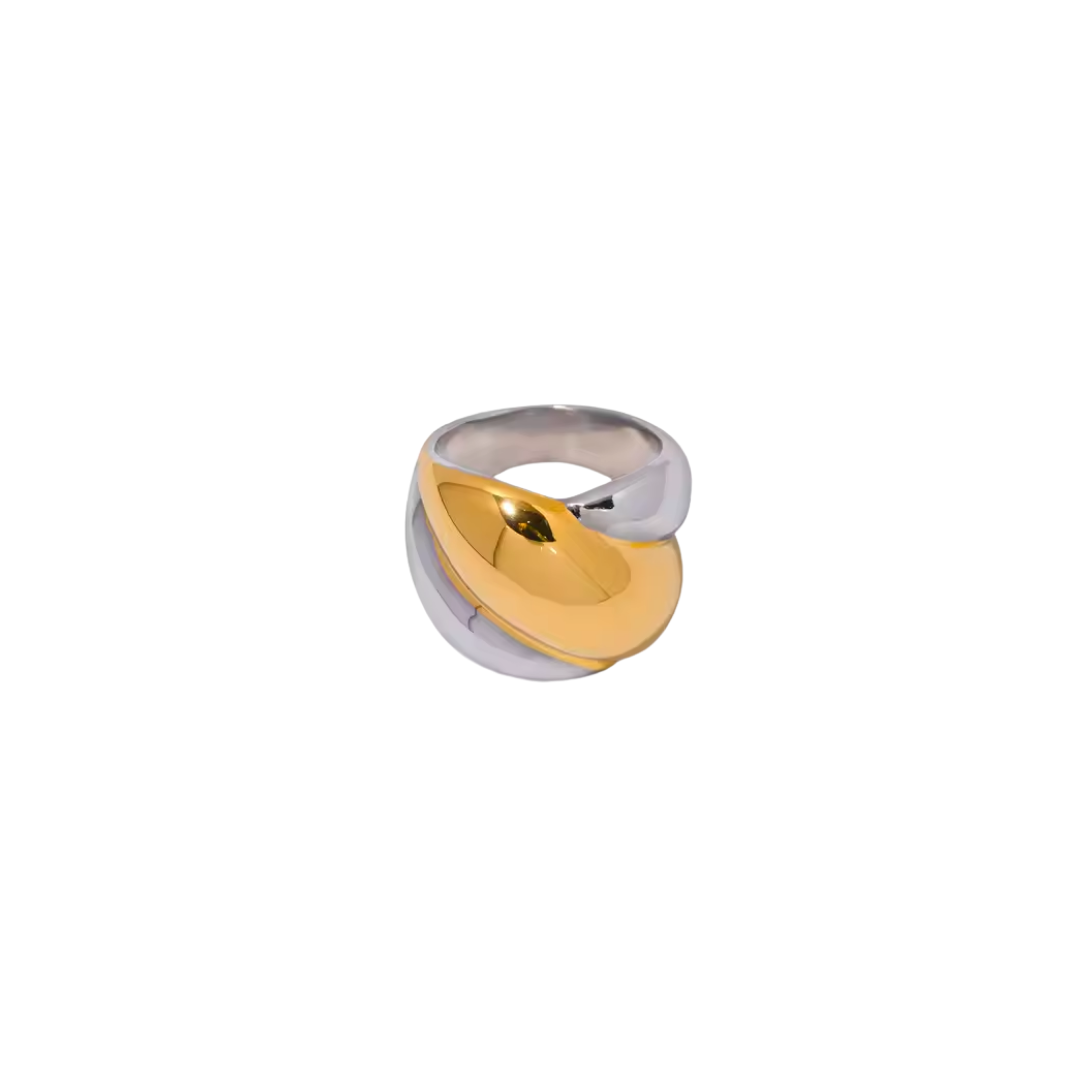 ELOISE CHUNKY DUAL RING