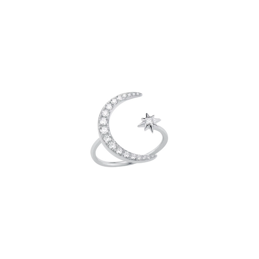 Silver Eclipse Ring
