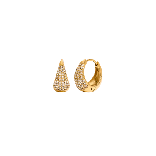 Spark Mini Golden Hoops