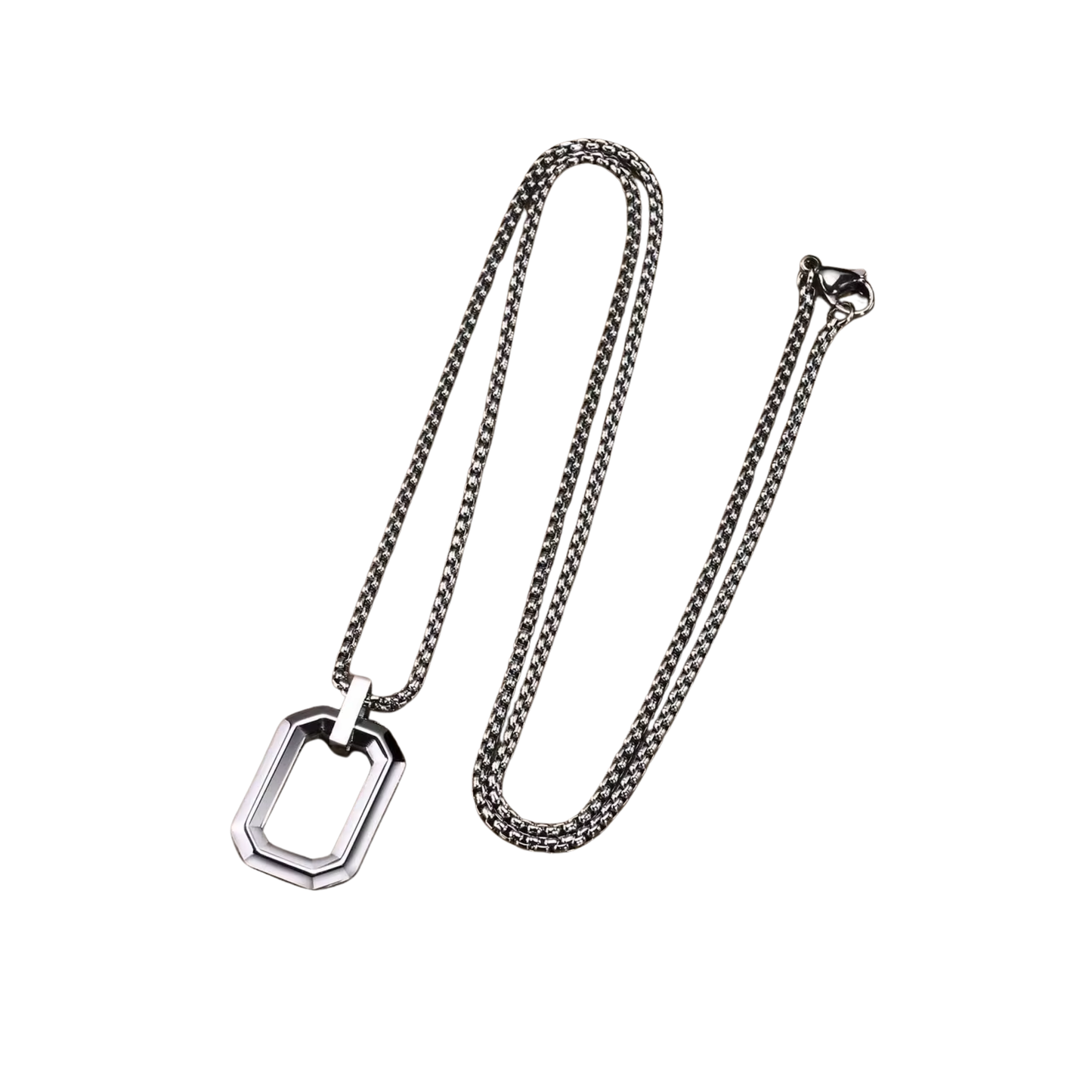 Silver Necklace Vertice