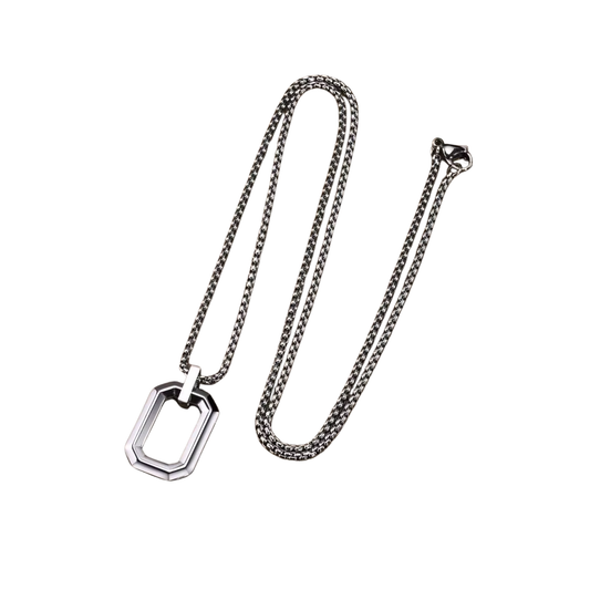 Silver Necklace Vertice