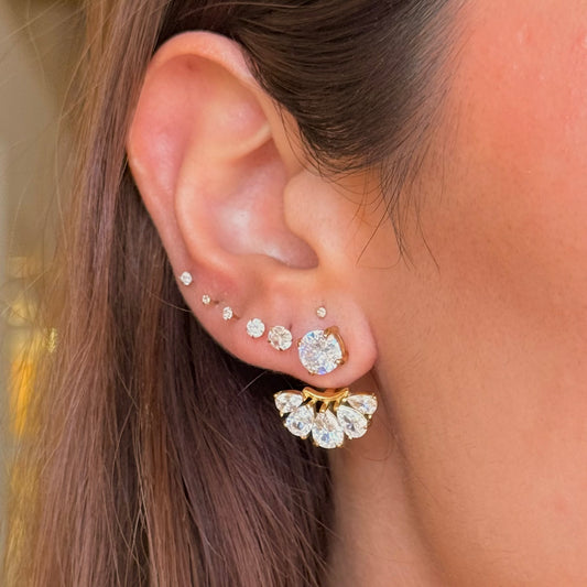Fan Jackets Earrings