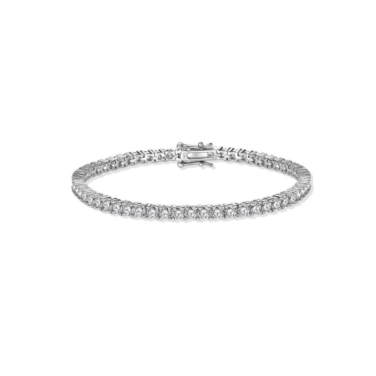 Silver Tennis Bracelet