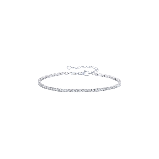Silver Tennis Bracelet 2mm