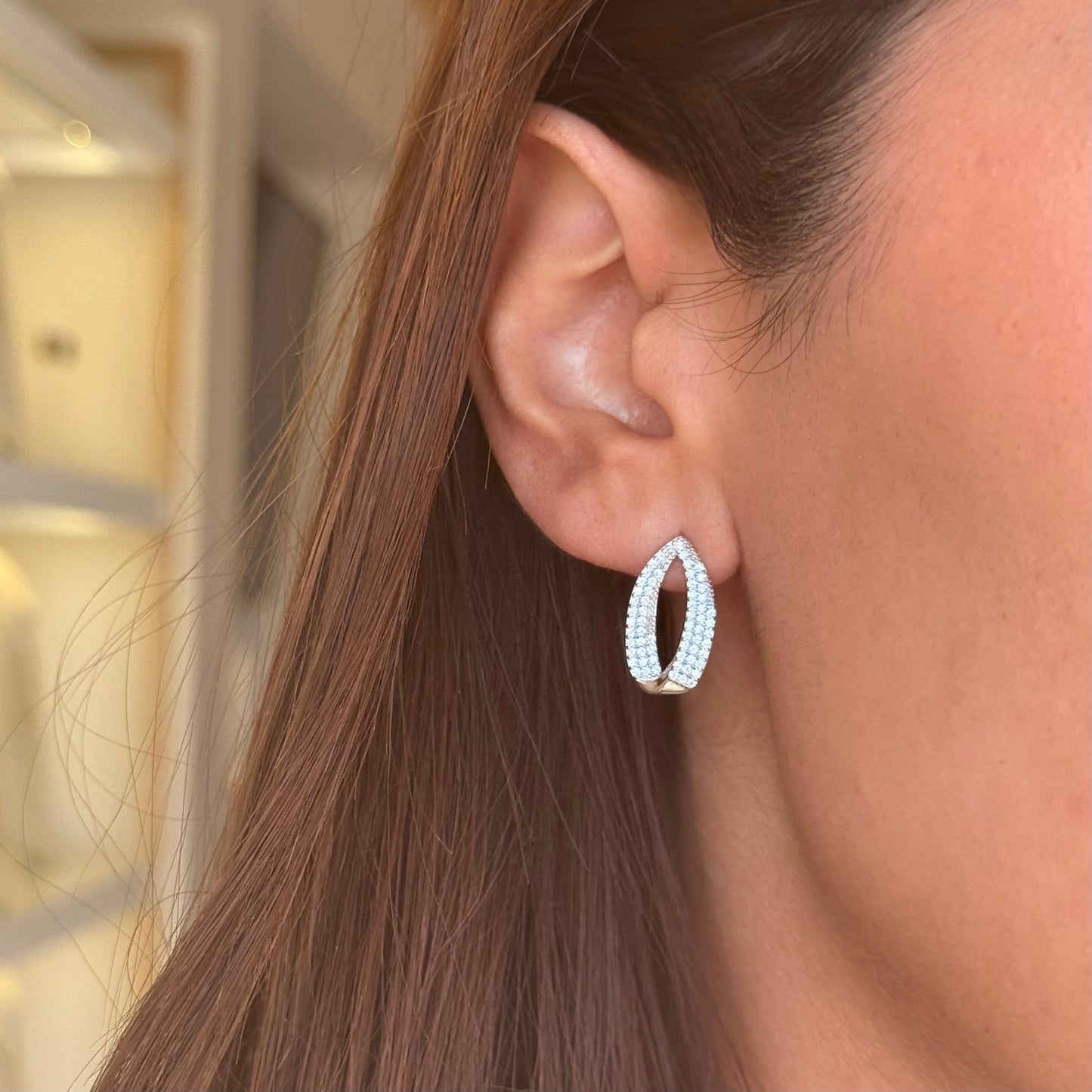 Silver Elegant Drop Earring