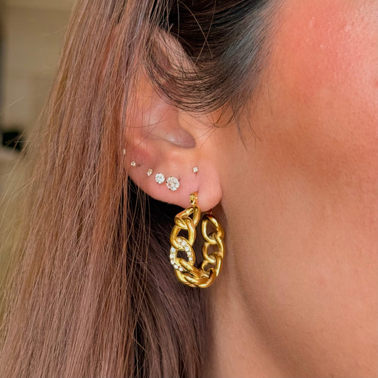 Golden Hoops Chain
