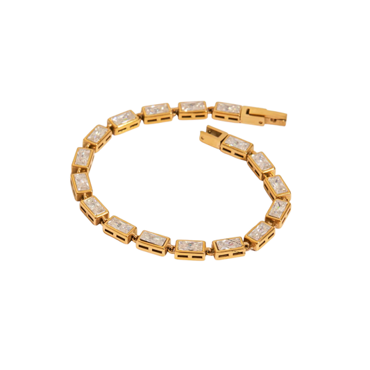 Rectangle Golden Bracelet