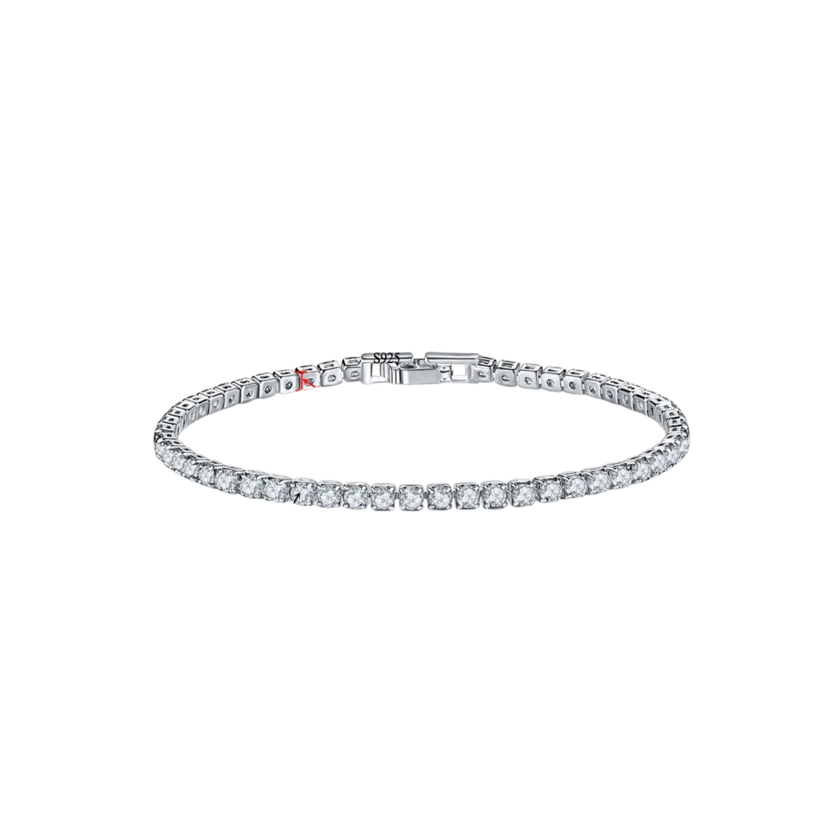 Silver Tennis Bracelet 3mm
