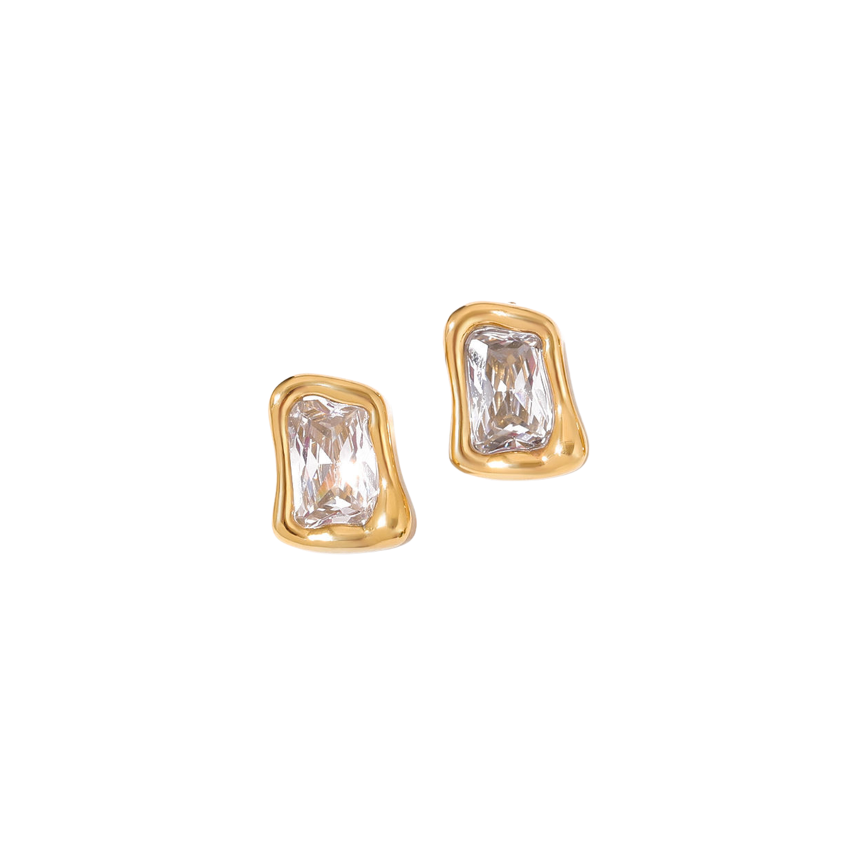 Clear Irreglar Studs