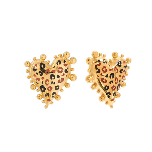 Openwork Heart Earrings